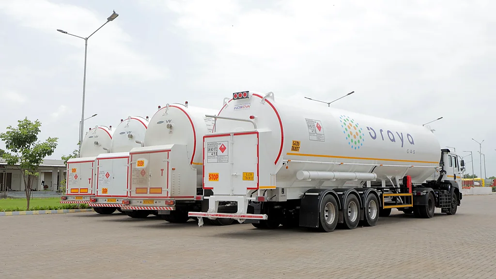 Oraya branded cryogenic LNG tankers